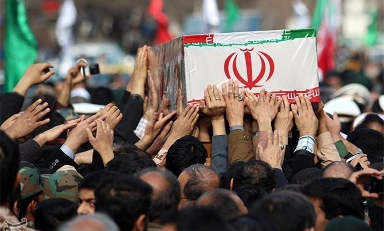 تشییع پیکر یکی از شهدای نزاجا در کرمان