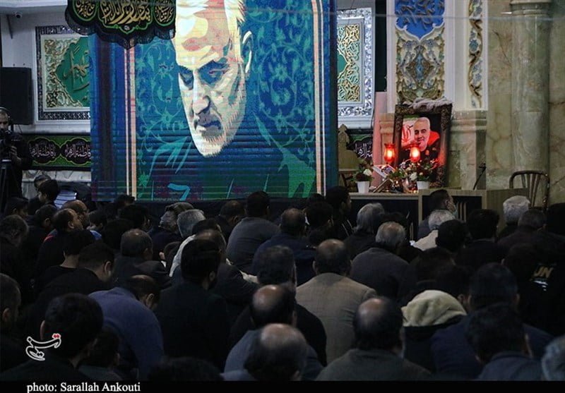 , شام غریبان شهادت حضرت زهرا (س) در بیت الزهرای حاج قاسم