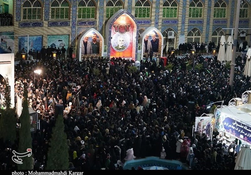 , کرمان به‌وقت عاشقی در ۱:۲۰ سیزدهم دی‌ماه/ طنین “حیدر حیدر” در لحظه شهادت حاج قاسم