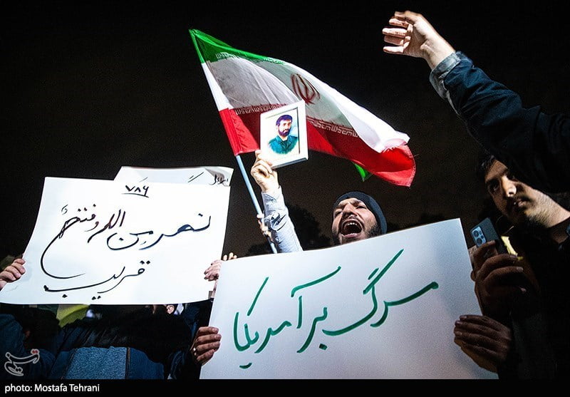 , جشن بامدادی ایرانی‌ها از حمله موشکی سپاه به اسرائیل