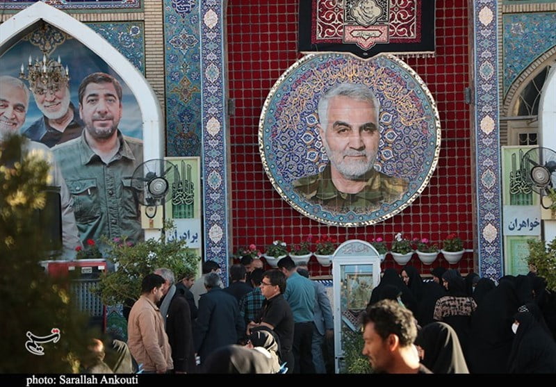, اجتماع مردمی بزرگداشت آیت‌الله رئیسی در گلزار شهدای کرمان