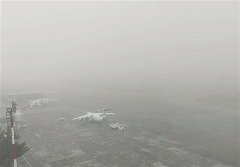 , دید کم در فرودگاه کرمان پرواز تهران کرمان را به یزد برد