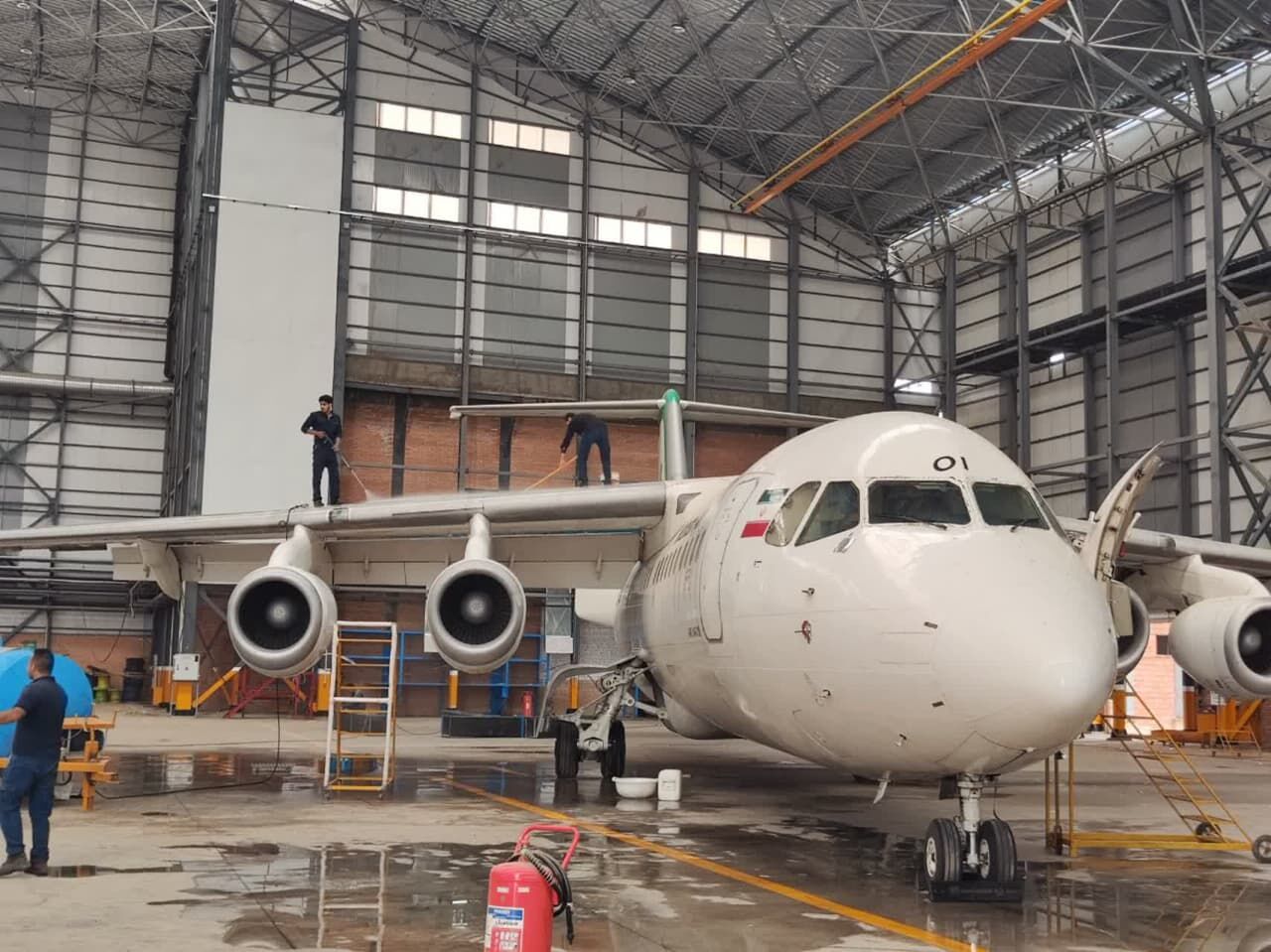 , مرکزمجهز تعمیر و نگهداری هواپیمادر کرمان