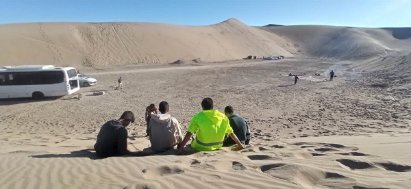 , تپه‌های شنی روستای «حسن‌آباد چاهدگال» فهرج