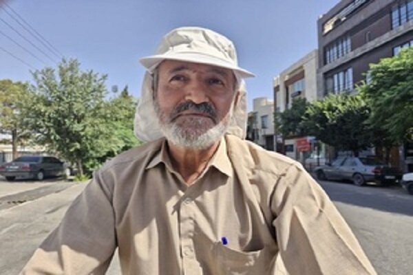 , یک جانباز از سیرجان تا کربلای معلی رکاب‌ زنی می کند