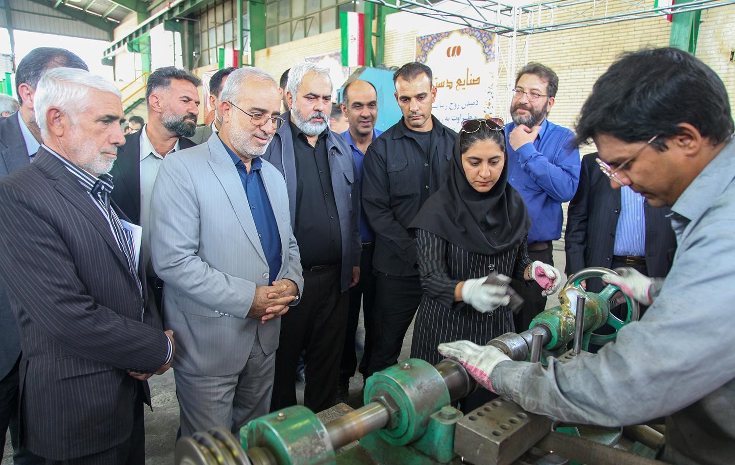 , اولین خط تولید گرده مس برای هنرمندن صنایع دستی کرمان