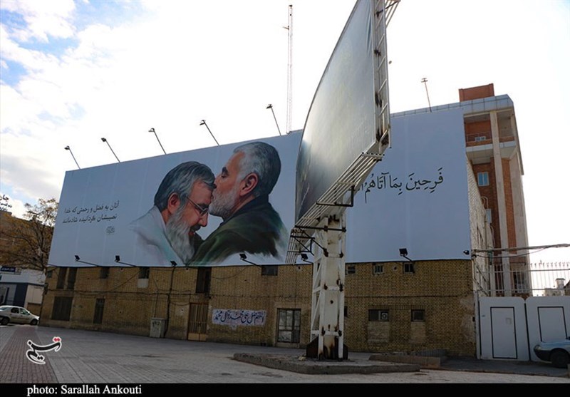 , توضیحات شهرداری کرمان برای نصب تابلوتبلیغاتی جلوی دیوارنگاره