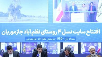 افتتاح ۳۴۷ پروژه ارتباطی در کرمان با حضور وزیر ارتباطات