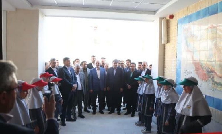 بزرگترین پروژه مدرسهسازی کشور به لحاظ تعداد کلاس در کرمان افتتاح شد
