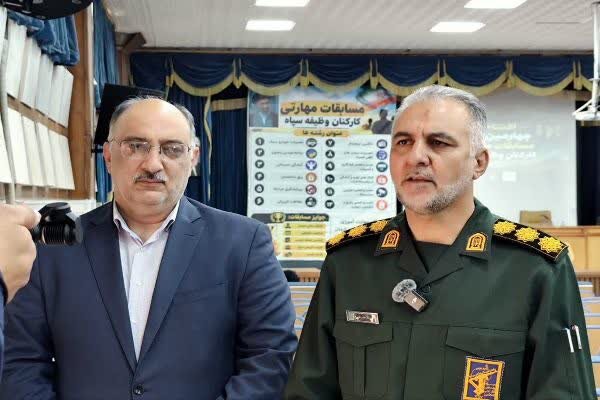 , رقابت ۲۰۰ سرباز کرمانی در ۱۲ رشته مهارتی؛ تبدیل سربازی به فرصت اشتغال